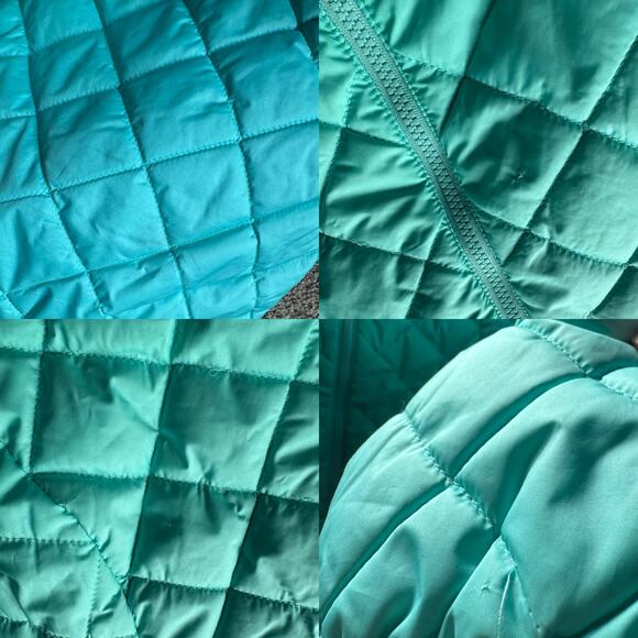 The North Face Hyvent Snowboarding Jacket Teal 3 in 1 Layered Winter Coat - Picture 8 of 9